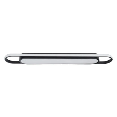 GloboStar® IGOR 61218 Φωτιστικό Οροφής Linear Design LED CCT 48W 5760lm 210° AC 220-240V - Εναλλαγή Φωτισμού μέσω Διακόπτη On/Off All In One Ψυχρό 6000k+Φυσικό 4500k+Θερμό 2700k Μ81 x Π13 x Υ4.5cm - Μαύρο - 3 Years Warranty