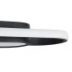 GloboStar® IGOR 61218 Φωτιστικό Οροφής Linear Design LED CCT 48W 5760lm 210° AC 220-240V - Εναλλαγή Φωτισμού μέσω Διακόπτη On/Off All In One Ψυχρό 6000k+Φυσικό 4500k+Θερμό 2700k Μ81 x Π13 x Υ4.5cm - Μαύρο - 3 Years Warranty