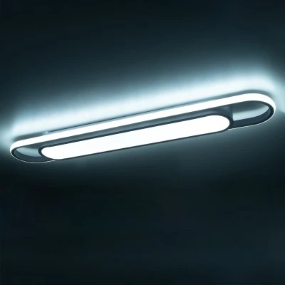 Φωτιστικό Οροφής Linear Design LED IGOR CCT 48W 5760lm 210° AC 220-240V - Εναλλαγή Φωτισμού μέσω Διακόπτη On/Off All In One- Λευκό GloboStar® IGOR 61219 Φωτιστικό Οροφής Linear Design LED CCT 48W 5760lm 210° AC 220-240V - Εναλλαγή Φωτισμού μέσω Διακόπτη On/Off All In One Ψυχρό 6000k+Φυσικό 4500k+Θερμό 2700k Μ81 x Π13 x Υ4.5cm - Λευκό - 3 Years Warranty