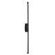 Μοντέρνα επιτοίχια απλίκα LED kelvo® DIADEM 9W 1080lm 120° AC 220-240V IP20 ρυθμιζόμενο λευκό CCT με εναλλαγή χρωμάτων 2700K/4500K/6000K μαύρο ματ 10x4x60cm