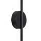 Μοντέρνα επιτοίχια απλίκα LED kelvo® DIADEM 9W 1080lm 120° AC 220-240V IP20 ρυθμιζόμενο λευκό CCT με εναλλαγή χρωμάτων 2700K/4500K/6000K μαύρο ματ 10x4x60cm