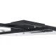 GloboStar® QUADRA 61388 Φωτιστικό Οροφής Design LED CCT 120W 14400lm 120° AC 220-240V - Εναλλαγή Φωτισμού μέσω Τηλεχειριστηρίου All In One Ψυχρό 6000k+Φυσικό 4500k+Θερμό 2700k Dimmable Μ105 x Π60 x Υ9cm - Μαύρο - 3 Years Warranty
