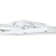GloboStar® QUADRA 61389 Φωτιστικό Οροφής Design LED CCT 120W 14400lm 120° AC 220-240V - Εναλλαγή Φωτισμού μέσω Τηλεχειριστηρίου All In One Ψυχρό 6000k+Φυσικό 4500k+Θερμό 2700k Dimmable Μ105 x Π60 x Υ9cm - Λευκό - 3 Years Warranty