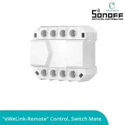 Διακόπτης ενδιάμεσο λευκός SONOFF S-MATE - Switch Mate 16A/3500W