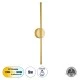 Μοντέρνα επιτοίχια απλίκα LED kelvo® DIADEM 9W 1080lm 120° AC 220-240V IP20 ρυθμιζόμενο λευκό CCT με εναλλαγή χρωμάτων 2700K/4500K/6000K σατινέ χρυσό βούρτσας 10x4x60cm 61330 Μοντέρνα επιτοίχια απλίκα LED kelvo® DIADEM 9W 1080lm 120° AC 220-240V IP20 ρυθμιζόμενο λευκό CCT με εναλλαγή χρωμάτων 2700K/4500K/6000K σατινέ χρυσό βούρτσας 10x4x60cm 61330