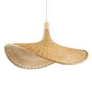 Boho Κρεμαστό Φωτιστικό Μονόφωτο 1 x E27 Μπεζ Ξύλινο Μπαμπού Φ63 x Y32cm Boho Κρεμαστό Φωτιστικό Μονόφωτο 1 x E27 Μπεζ Ξύλινο Μπαμπού Φ63 x Y32cm
