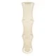 GloboStar® HIBISCUS 01783 Μοντέρνο Κρεμαστό Φωτιστικό Οροφής Μονόφωτο 1 x E27 Μπεζ Μπαμπού Πλέγμα Φ35 x Υ150cm
