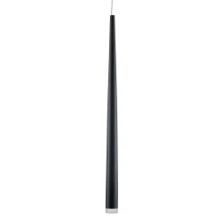 Κρεμαστό Φωτιστικό TEARS Design LED CCT 3W 330lm 180° AC 220-240V - Εναλλαγή Φωτισμού μέσω Διακόπτη On/Off All In One - Φ3.2 x Υ51.5cm - Μαύρο