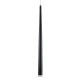 GloboStar® TEARS 61309 Κρεμαστό Φωτιστικό Οροφής Design LED CCT 3W 330lm 180° AC 220-240V - Εναλλαγή Φωτισμού μέσω Διακόπτη On/Off All In One Ψυχρό 6000k+Φυσικό 4500k+Θερμό 2700k Φ3.2 x Υ51.5cm - Μαύρο - 3 Years Warranty