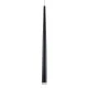 GloboStar® TEARS 61309 Κρεμαστό Φωτιστικό Οροφής Design LED CCT 3W 330lm 180° AC 220-240V - Εναλλαγή Φωτισμού μέσω Διακόπτη On/Off All In One Ψυχρό 6000k+Φυσικό 4500k+Θερμό 2700k Φ3.2 x Υ51.5cm - Μαύρο - 3 Years Warranty