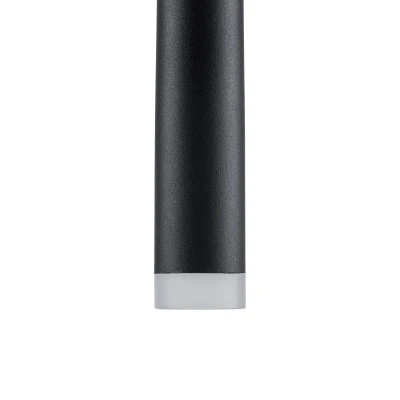 GloboStar® TEARS 61309 Κρεμαστό Φωτιστικό Οροφής Design LED CCT 3W 330lm 180° AC 220-240V - Εναλλαγή Φωτισμού μέσω Διακόπτη On/Off All In One Ψυχρό 6000k+Φυσικό 4500k+Θερμό 2700k Φ3.2 x Υ51.5cm - Μαύρο - 3 Years Warranty