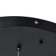 GloboStar® TEARS 61313 Κρεμαστό Φωτιστικό Οροφής Design LED CCT 36W 3960lm 180° AC 220-240V - Εναλλαγή Φωτισμού μέσω Τηλεχειριστηρίου All In One Ψυχρό 6000k+Φυσικό 4500k+Θερμό 2700k Dimmable Φ60 x Υ51.5cm - Μαύρο - 3 Years Warranty