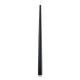 GloboStar® TEARS 61313 Κρεμαστό Φωτιστικό Οροφής Design LED CCT 36W 3960lm 180° AC 220-240V - Εναλλαγή Φωτισμού μέσω Τηλεχειριστηρίου All In One Ψυχρό 6000k+Φυσικό 4500k+Θερμό 2700k Dimmable Φ60 x Υ51.5cm - Μαύρο - 3 Years Warranty