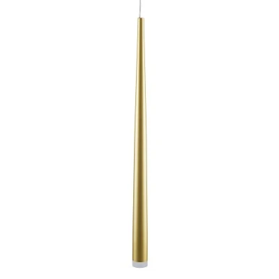 GloboStar® TEARS 61314 Κρεμαστό Φωτιστικό Οροφής Design LED CCT 36W 3960lm 180° AC 220-240V - Εναλλαγή Φωτισμού μέσω Τηλεχειριστηρίου All In One Ψυχρό 6000k+Φυσικό 4500k+Θερμό 2700k Dimmable Φ60 x Υ51.5cm - Χρυσό Βούρτσας - 3 Years Warranty