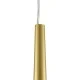 GloboStar® TEARS 61314 Κρεμαστό Φωτιστικό Οροφής Design LED CCT 36W 3960lm 180° AC 220-240V - Εναλλαγή Φωτισμού μέσω Τηλεχειριστηρίου All In One Ψυχρό 6000k+Φυσικό 4500k+Θερμό 2700k Dimmable Φ60 x Υ51.5cm - Χρυσό Βούρτσας - 3 Years Warranty