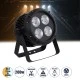 Επαγγελματική κεφαλή PAR DMX512 220VAC 200W SPOT 15° OSRAM LED CCT επιλογής απόχρωσης φωτός IP65 GloboStar® 51119 TYPHON Επαγγελματική Κεφαλή PAR DMX512 200W AC 220V-240V - SPOT - 15° OSRAM LED Αδιάβροχη IP65 - CCT Θερμό Λευκό 2700K - Φυσικό Λευκό 4500K - Ψυχρό Λευκό 6000K - Μαύρο - L23.2 x W22 x H33cm