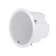 GloboStar® FDB C800T 98013 Facilities Speaker - Παθητικό Ηχείο Εγκαταστάσεων Χωνευτό Οροφής με Μετασχηματιστή 100V & 8Ω - 50W RMS (100W Peak) - 1 x 8" Inches LF & 1 x 1" Inches HF -  IP20 - Λευκό - Φ28 x Υ19.1cm