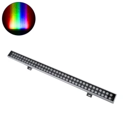 LED γραμμικό ντιμαριζόμενο φωτιστικό αρχιτεκτονικού φωτισμού RGBW WASHERGAIA 100cm 144W BRIDGELUX SMD 12240lm 24V DC IP67 δέσμη 10°