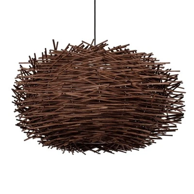 Κρεμαστό φωτιστικό Boho MINORCA 1 x E27 AC 220-240V καφέ με υφασμάτινο καπέλο φυσικού σχεδιασμού Μ60 x Π60 x Υ35 Κρεμαστό φωτιστικό Boho MINORCA 1 x E27 AC 220-240V καφέ με υφασμάτινο καπέλο φυσικού σχεδιασμού Μ60 x Π60 x Υ35