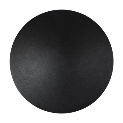 Μοντέρνο επιτοίχιο φωτιστικό LED kelvo® HELIO-R 12W 1440lm 120° AC 220-240V αδιάβροχο IP65 φυσικό λευκό 4500K μαύρο ματ 26x26x5cm
