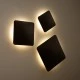 Μοντέρνα επιτοίχια απλίκα LED kelvo® HELIO-S 10W 1200lm 120° AC 220-240V αδιάβροχη IP65 φυσικό λευκό 4500K μαύρο ματ 21x5x21cm Μοντέρνα επιτοίχια απλίκα LED kelvo® HELIO-S 10W 1200lm 120° AC 220-240V αδιάβροχη IP65 φυσικό λευκό 4500K μαύρο ματ 21x5x21cm