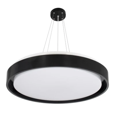 Πλαφονιέρα Οροφής LED BARCHETTA CCT 72W 8306lm 120° AC 220-240V - Εναλλαγή Φωτισμού μέσω Τηλεχειριστηρίου All In One - Μαύρο GloboStar® BARCHETTA 61046-S Πλαφονιέρα Οροφής LED CCT 72W 8306lm 120° AC 220-240V - Εναλλαγή Φωτισμού μέσω Τηλεχειριστηρίου All In One Ψυχρό 6000k+Φυσικό 4500k+Θερμό 2700k Dimmable Φ48cm - Μαύρο - 3 Years Warranty