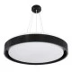 Πλαφονιέρα Οροφής LED BARCHETTA CCT 72W 8306lm 120° AC 220-240V - Εναλλαγή Φωτισμού μέσω Τηλεχειριστηρίου All In One - Μαύρο GloboStar® BARCHETTA 61046-S Πλαφονιέρα Οροφής LED CCT 72W 8306lm 120° AC 220-240V - Εναλλαγή Φωτισμού μέσω Τηλεχειριστηρίου All In One Ψυχρό 6000k+Φυσικό 4500k+Θερμό 2700k Dimmable Φ48cm - Μαύρο - 3 Years Warranty