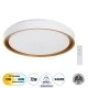 Πλαφονιέρα Οροφής LED BARCHETTA CCT 72W 8306lm 120° AC 220-240V - Εναλλαγή Φωτισμού μέσω Τηλεχειριστηρίου All In One- Λευκό με Χρυσό GloboStar® BARCHETTA 61048-S Πλαφονιέρα Οροφής LED CCT 72W 8306lm 120° AC 220-240V - Εναλλαγή Φωτισμού μέσω Τηλεχειριστηρίου All In One Ψυχρό 6000k+Φυσικό 4500k+Θερμό 2700k Dimmable Φ48cm - Λευκό με Χρυσό - 3 Years Warranty