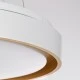 Πλαφονιέρα Οροφής LED BARCHETTA CCT 72W 8306lm 120° AC 220-240V - Εναλλαγή Φωτισμού μέσω Τηλεχειριστηρίου All In One- Λευκό με Χρυσό GloboStar® BARCHETTA 61048-S Πλαφονιέρα Οροφής LED CCT 72W 8306lm 120° AC 220-240V - Εναλλαγή Φωτισμού μέσω Τηλεχειριστηρίου All In One Ψυχρό 6000k+Φυσικό 4500k+Θερμό 2700k Dimmable Φ48cm - Λευκό με Χρυσό - 3 Years Warranty