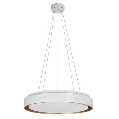 Πλαφονιέρα Οροφής LED BARCHETTA CCT 72W 8306lm 120° AC 220-240V - Εναλλαγή Φωτισμού μέσω Τηλεχειριστηρίου All In One- Λευκό με Χρυσό GloboStar® BARCHETTA 61048-S Πλαφονιέρα Οροφής LED CCT 72W 8306lm 120° AC 220-240V - Εναλλαγή Φωτισμού μέσω Τηλεχειριστηρίου All In One Ψυχρό 6000k+Φυσικό 4500k+Θερμό 2700k Dimmable Φ48cm - Λευκό με Χρυσό - 3 Years Warranty