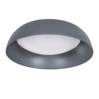 Πλαφονιέρα Οροφής LED ANATOLIA CCT 60W 6900lm 120° AC 220-240V - Εναλλαγή Φωτισμού μέσω Τηλεχειριστηρίου All In One- Γκρι Ανθρακί GloboStar® ANATOLIA 61262 Πλαφονιέρα Οροφής LED CCT 60W 6900lm 120° AC 220-240V - Εναλλαγή Φωτισμού μέσω Τηλεχειριστηρίου All In One Ψυχρό 6000k+Φυσικό 4500k+Θερμό 2700k Dimmable Φ43cm - Γκρι Ανθρακί - 3 Years Warranty