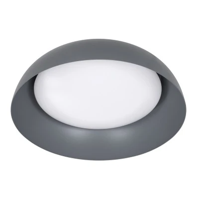 Πλαφονιέρα Οροφής LED ANATOLIA CCT 60W 6900lm 120° AC 220-240V - Εναλλαγή Φωτισμού μέσω Τηλεχειριστηρίου All In One- Γκρι Ανθρακί GloboStar® ANATOLIA 61262 Πλαφονιέρα Οροφής LED CCT 60W 6900lm 120° AC 220-240V - Εναλλαγή Φωτισμού μέσω Τηλεχειριστηρίου All In One Ψυχρό 6000k+Φυσικό 4500k+Θερμό 2700k Dimmable Φ43cm - Γκρι Ανθρακί - 3 Years Warranty