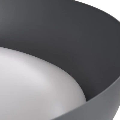 Πλαφονιέρα Οροφής LED ANATOLIA CCT 60W 6900lm 120° AC 220-240V - Εναλλαγή Φωτισμού μέσω Τηλεχειριστηρίου All In One- Γκρι Ανθρακί GloboStar® ANATOLIA 61262 Πλαφονιέρα Οροφής LED CCT 60W 6900lm 120° AC 220-240V - Εναλλαγή Φωτισμού μέσω Τηλεχειριστηρίου All In One Ψυχρό 6000k+Φυσικό 4500k+Θερμό 2700k Dimmable Φ43cm - Γκρι Ανθρακί - 3 Years Warranty