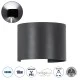Μοντέρνα επιτοίχια απλίκα LED kelvo® AXIS-R 10W 1250lm IP65 ψυχρό λευκό 6000K γκρι ανθρακί ματ 10x10x10cm Μοντέρνα επιτοίχια απλίκα LED kelvo® AXIS-R 10W 1250lm IP65 ψυχρό λευκό 6000K γκρι ανθρακί ματ 10x10x10cm