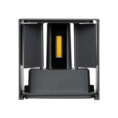 Μοντέρνο φωτιστικό τοίχου LED kelvo® AXIS-S 10W 1200lm IP65 φυσικό λευκό 4500K γκρι ανθρακί ματ 10x10x10cm Μοντέρνο φωτιστικό τοίχου LED kelvo® AXIS-S 10W 1200lm IP65 φυσικό λευκό 4500K γκρι ανθρακί ματ 10x10x10cm
