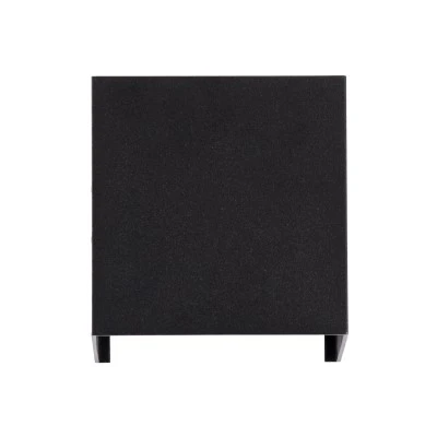 Μοντέρνα επιτοίχια απλίκα LED kelvo® AXIS-S 10W 1200lm 5°/60° AC 220-240V αδιάβροχη IP65 φυσικό λευκό 4500K Bridgelux COB μαύρο ματ 10x10x10cm