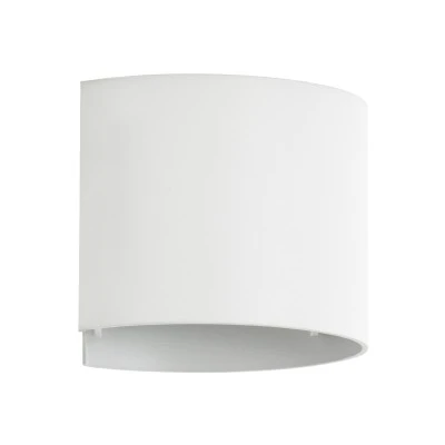 Μοντέρνο επιτοίχιο φωτιστικό LED kelvo® AXIS-R 10W 1200lm φυσικό λευκό 4500K IP65 λευκό ματ 10x10x10cm