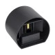 Μοντέρνα επιτοίχια απλίκα LED kelvo® AXIS-R 10W 1200lm φυσικό λευκό 4500K IP65 γκρι ανθρακί ματ 10x10x10cm