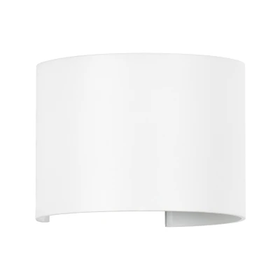 Μοντέρνα επιτοίχια απλίκα LED kelvo® AXIS-R 10W 1250lm 5°/60° AC 220-240V IP65 ψυχρό λευκό 6000K λευκό ματ 10x10x10cm