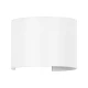 Μοντέρνα επιτοίχια απλίκα LED kelvo® AXIS-R 10W 1250lm 5°/60° AC 220-240V IP65 ψυχρό λευκό 6000K λευκό ματ 10x10x10cm