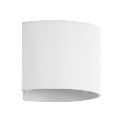 Μοντέρνα επιτοίχια απλίκα LED kelvo® AXIS-R 10W 1250lm 5°/60° AC 220-240V IP65 ψυχρό λευκό 6000K λευκό ματ 10x10x10cm