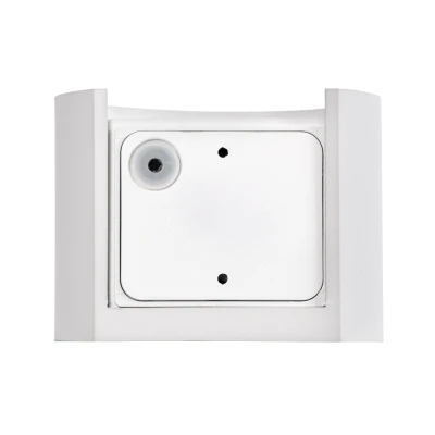 Μοντέρνα επιτοίχια απλίκα LED kelvo® AXIS-R 10W 1250lm 5°/60° AC 220-240V IP65 ψυχρό λευκό 6000K λευκό ματ 10x10x10cm