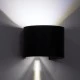 Μοντέρνα επιτοίχια απλίκα LED kelvo® AXIS-R 10W 1250lm IP65 ψυχρό λευκό 6000K γκρι ανθρακί ματ 10x10x10cm Μοντέρνα επιτοίχια απλίκα LED kelvo® AXIS-R 10W 1250lm IP65 ψυχρό λευκό 6000K γκρι ανθρακί ματ 10x10x10cm