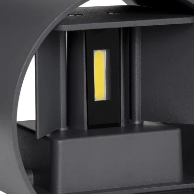 Μοντέρνα επιτοίχια απλίκα LED kelvo® AXIS-R 10W 1250lm IP65 ψυχρό λευκό 6000K γκρι ανθρακί ματ 10x10x10cm Μοντέρνα επιτοίχια απλίκα LED kelvo® AXIS-R 10W 1250lm IP65 ψυχρό λευκό 6000K γκρι ανθρακί ματ 10x10x10cm