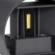 Μοντέρνα επιτοίχια απλίκα LED kelvo® AXIS-R 10W 1250lm IP65 ψυχρό λευκό 6000K γκρι ανθρακί ματ 10x10x10cm Μοντέρνα επιτοίχια απλίκα LED kelvo® AXIS-R 10W 1250lm IP65 ψυχρό λευκό 6000K γκρι ανθρακί ματ 10x10x10cm