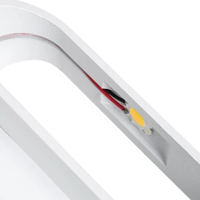 Μοντέρνα επιτοίχια απλίκα LED kelvo® EDEN 10W 1000lm 60° AC 220-240V IP20 φυσικό λευκό 4500K λευκό ματ 16x10.5x9cm