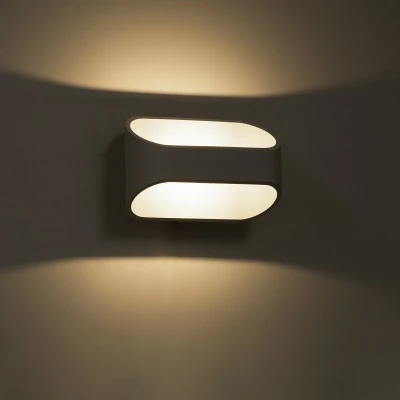 Μοντέρνα επιτοίχια απλίκα LED kelvo® EDEN 10W 1000lm 60° AC 220-240V IP20 φυσικό λευκό 4500K λευκό ματ 16x10.5x9cm