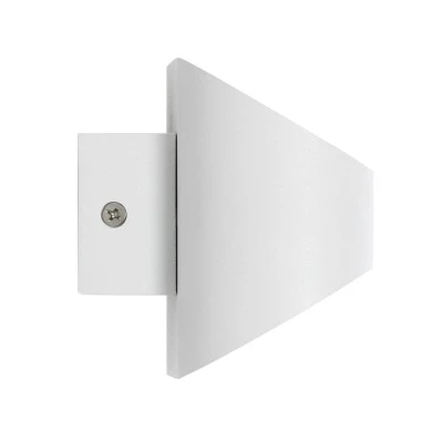 Επιτοίχια απλίκα LED kelvo® EDEN 10W 950lm 60° AC 220-240V IP20 θερμό λευκό 2700K Bridgelux COB chip λευκό ματ 16x10.5x9cm