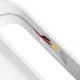 Επιτοίχια απλίκα LED kelvo® EDEN 10W 950lm 60° AC 220-240V IP20 θερμό λευκό 2700K Bridgelux COB chip λευκό ματ 16x10.5x9cm