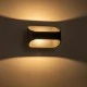 Φωτιστικό τοίχου LED kelvo® EDEN 10W 950lm θερμό λευκό 2700K 60° AC 220-240V IP20 γκρι ανθρακί ματ 16x10.5x9cm Φωτιστικό τοίχου LED kelvo® EDEN 10W 950lm θερμό λευκό 2700K 60° AC 220-240V IP20 γκρι ανθρακί ματ 16x10.5x9cm